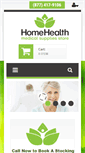 Mobile Screenshot of homehealthstore.ca