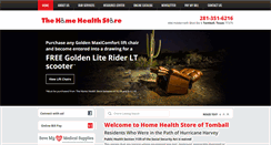 Desktop Screenshot of homehealthstore.com